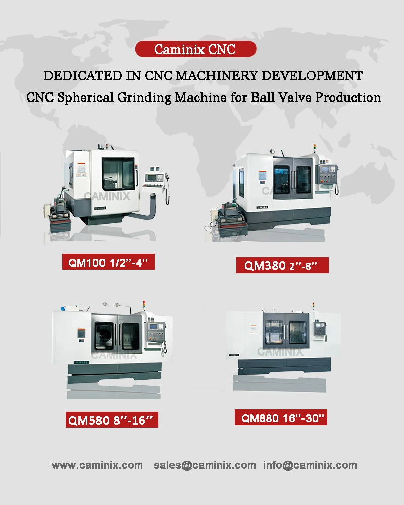 Metal Seated Ball Valve Lapping & Polishing Machine Cmxcnc Brand DN50-DN500